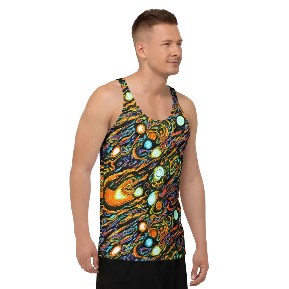 Solar Rush on Men's Tank Top — Right Front