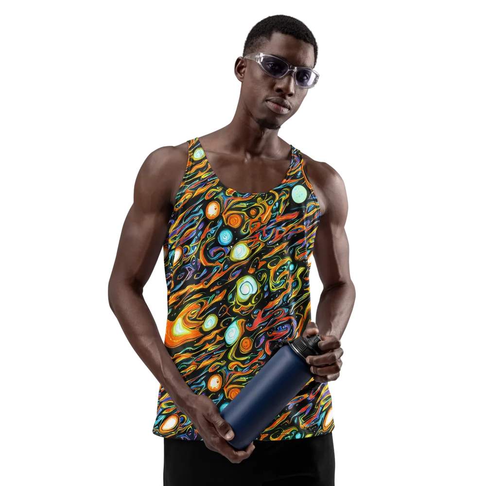 Solar Rush on Men's Tank Top — Front
