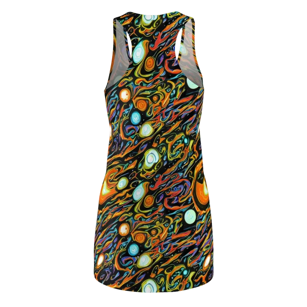 Solar Rush on Racerback Dress — Back