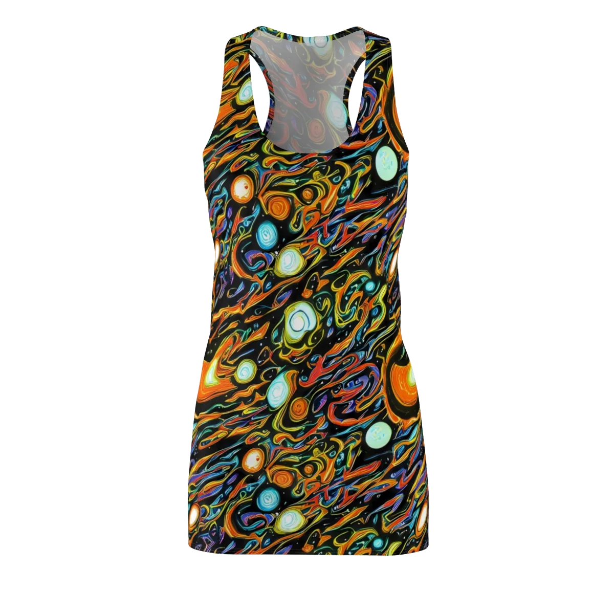 Solar Rush on Racerback Dress — Front