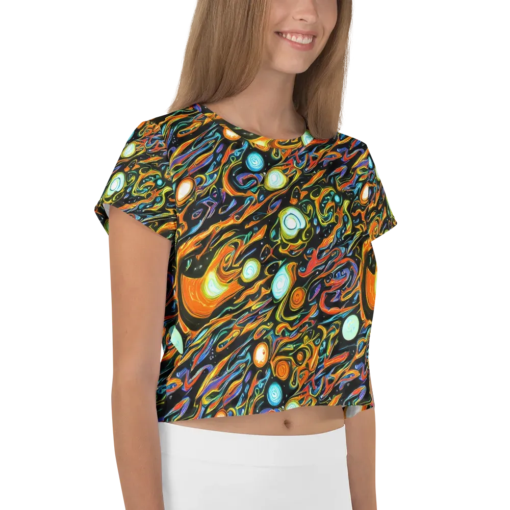 Solar Rush on Crop Tee — Right