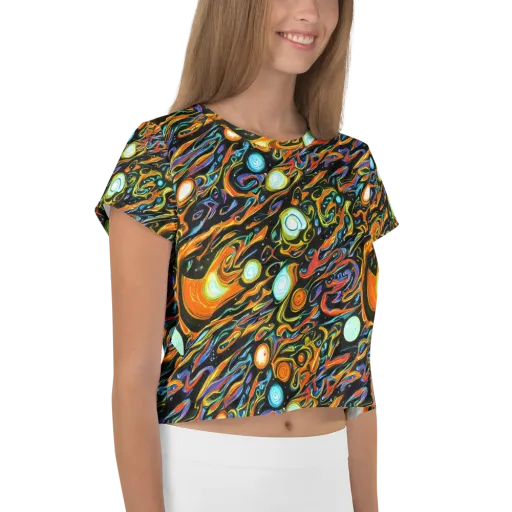 Solar Rush on a Crop Tee