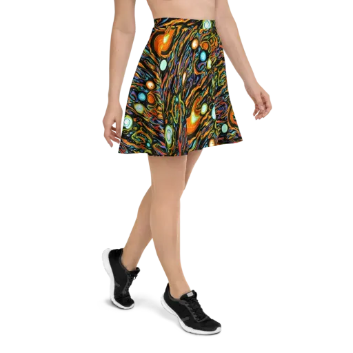 Solar Rush on a Skater Skirt