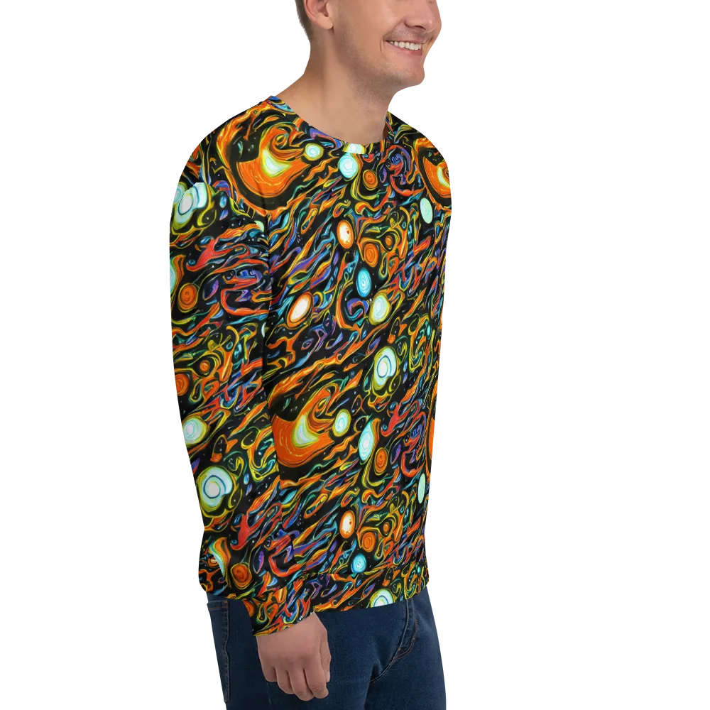 Solar Rush on Sweatshirt — Right Front