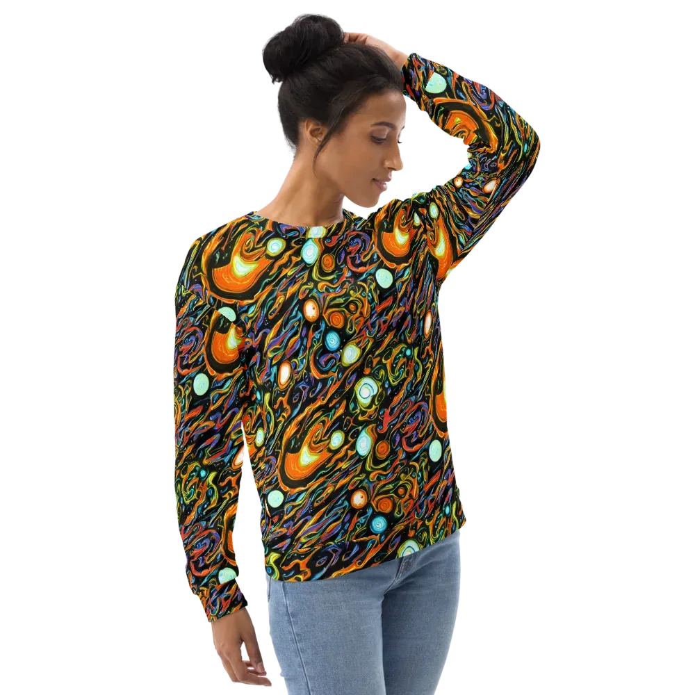 Solar Rush on Sweatshirt — Right Front