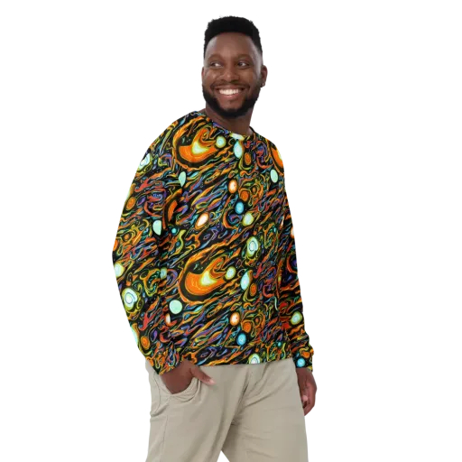 Solar Rush on a Sweatshirt