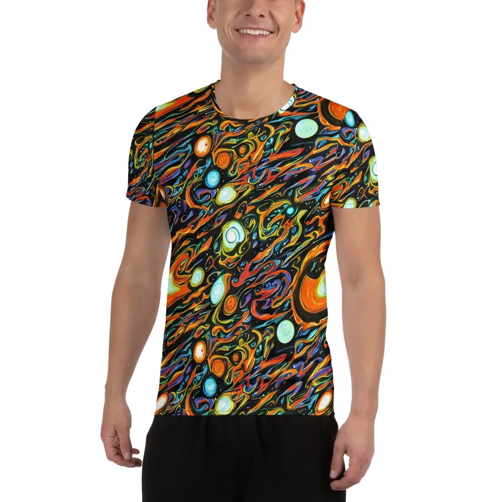 Solar Rush on Men's Athletic T-Shirt — Front