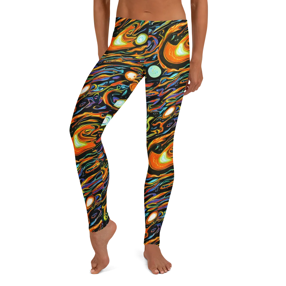 Solar Rush on Leggings — Front