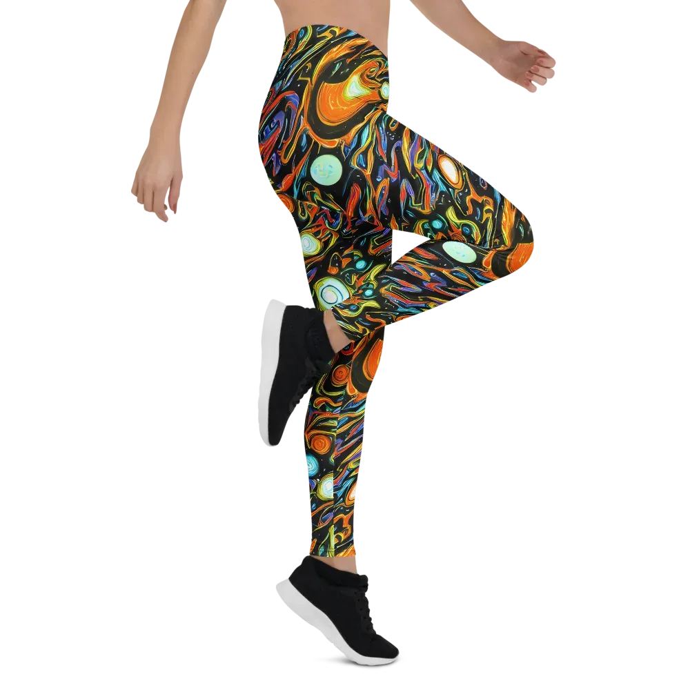 Solar Rush on Leggings — Right