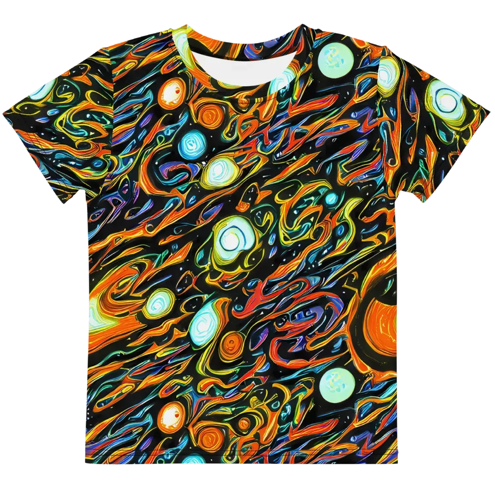 Solar Rush on Kids Crew Neck T-Shirt — Front