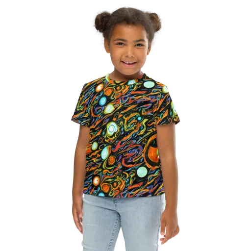Solar Rush on a Kids Crew Neck T-Shirt