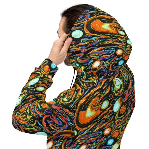 Solar Rush on a Hoodie