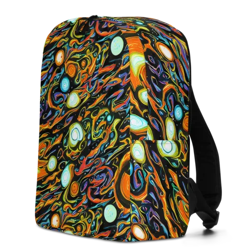 Solar Rush on a Minimalist Backpack