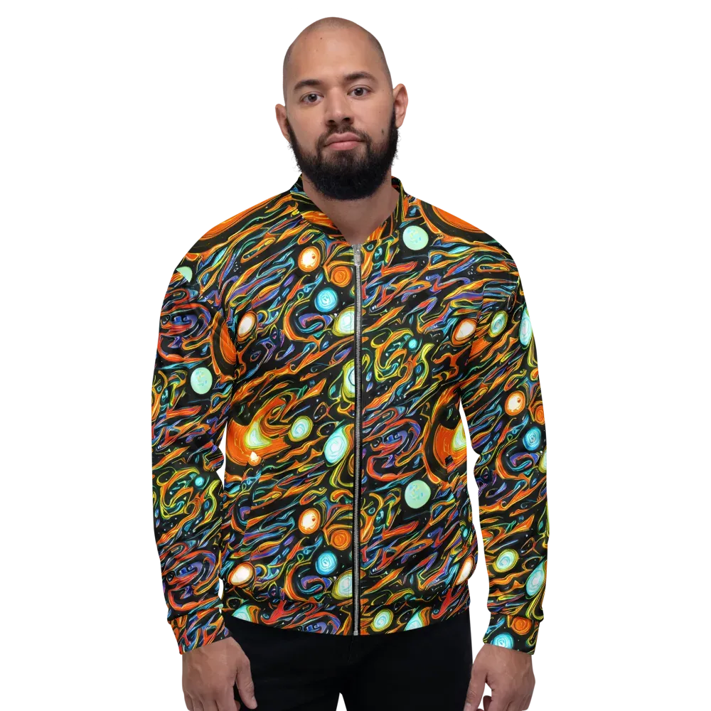 Solar Rush on Bomber Jacket — Front
