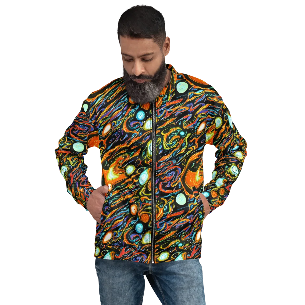 Solar Rush on Bomber Jacket — Front