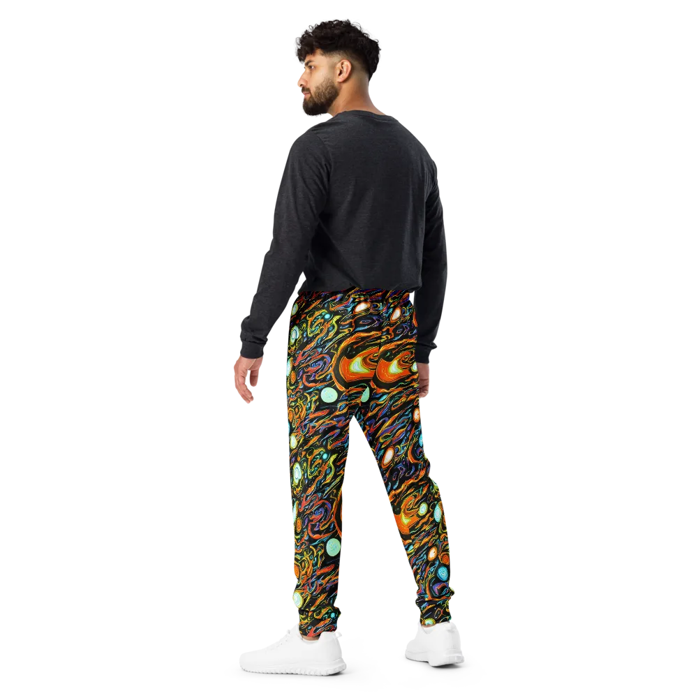 Solar Rush on Men's Joggers — Back