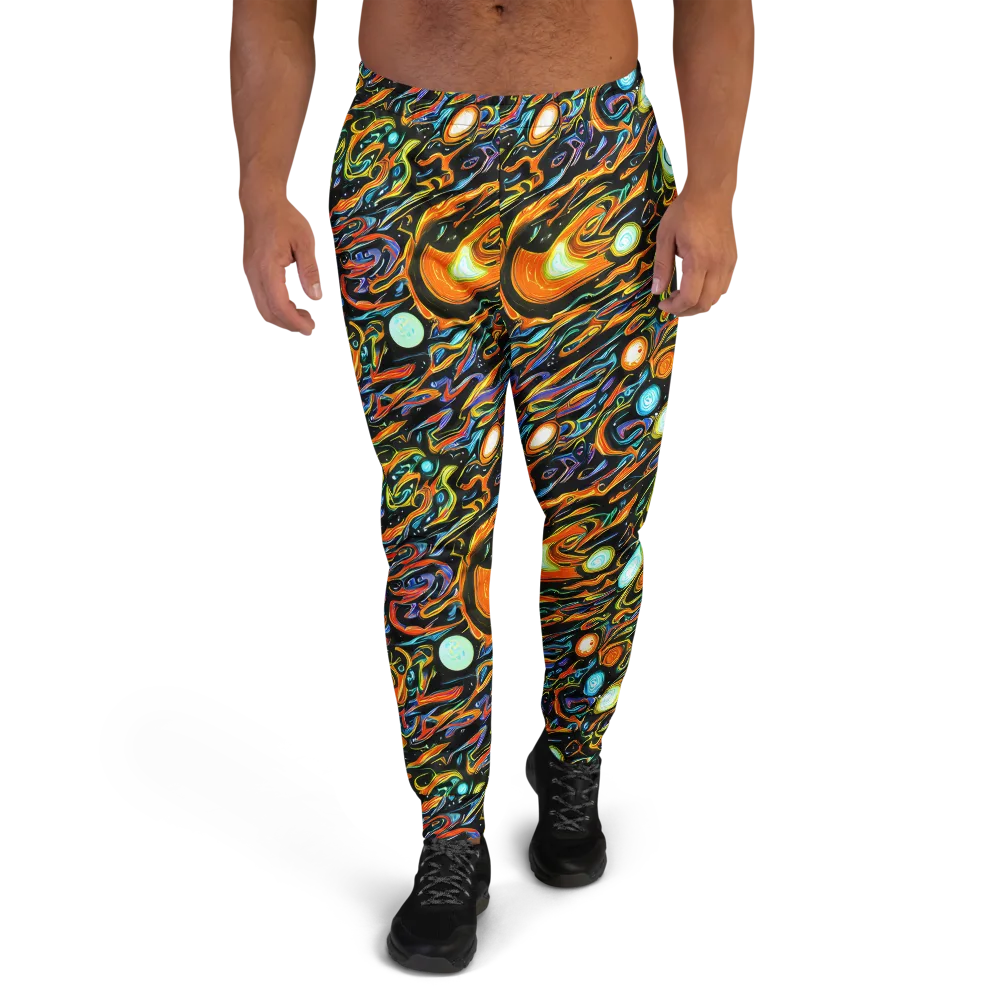 Solar Rush on Men's Joggers — Front