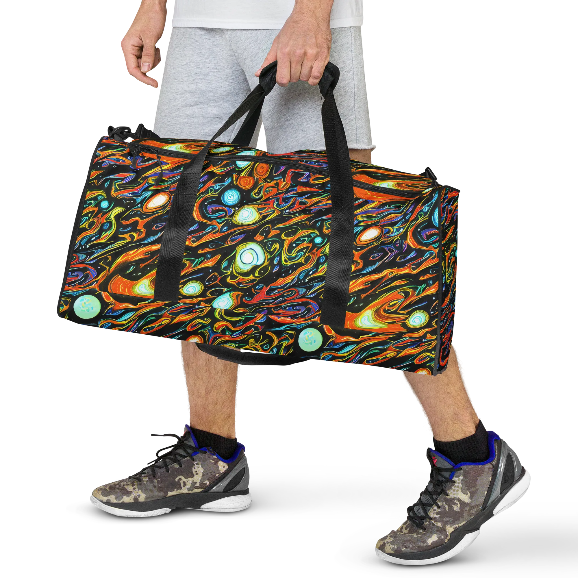 Solar Rush on Duffle Bag — Front