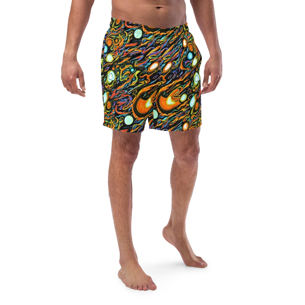 Solar Rush on Swim Trunks — Front