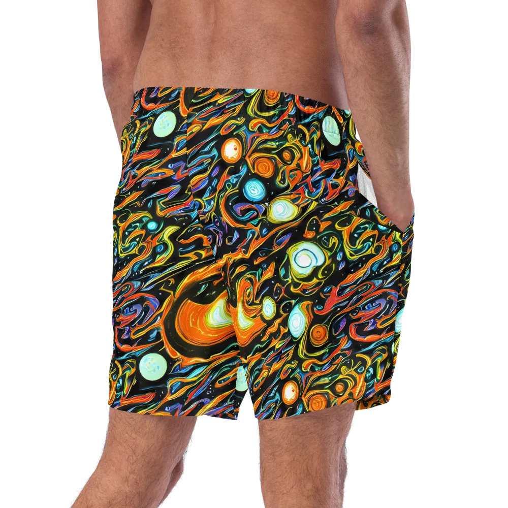 Solar Rush on Swim Trunks — Right Back