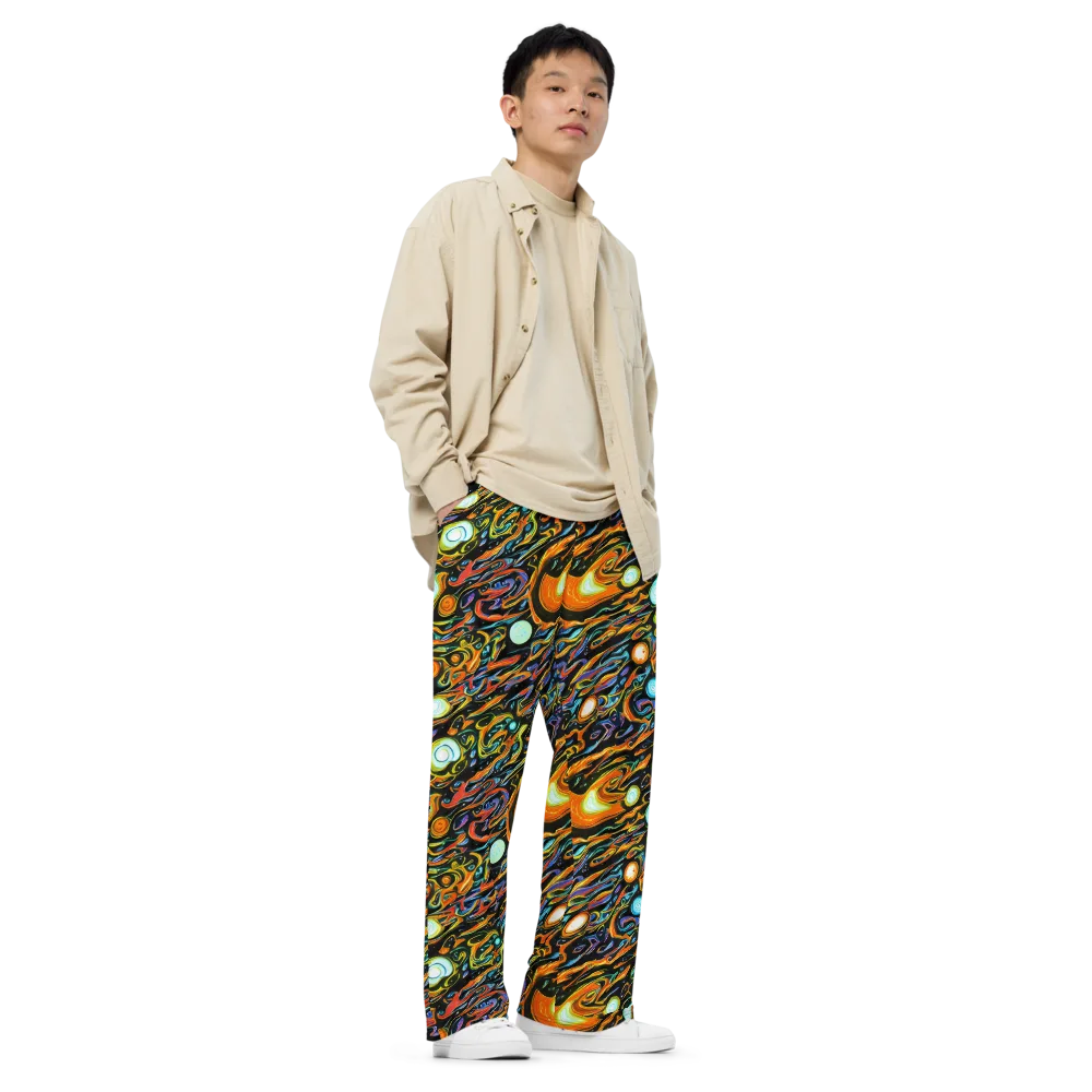 Solar Rush on Wide-Leg Pants — Right Front