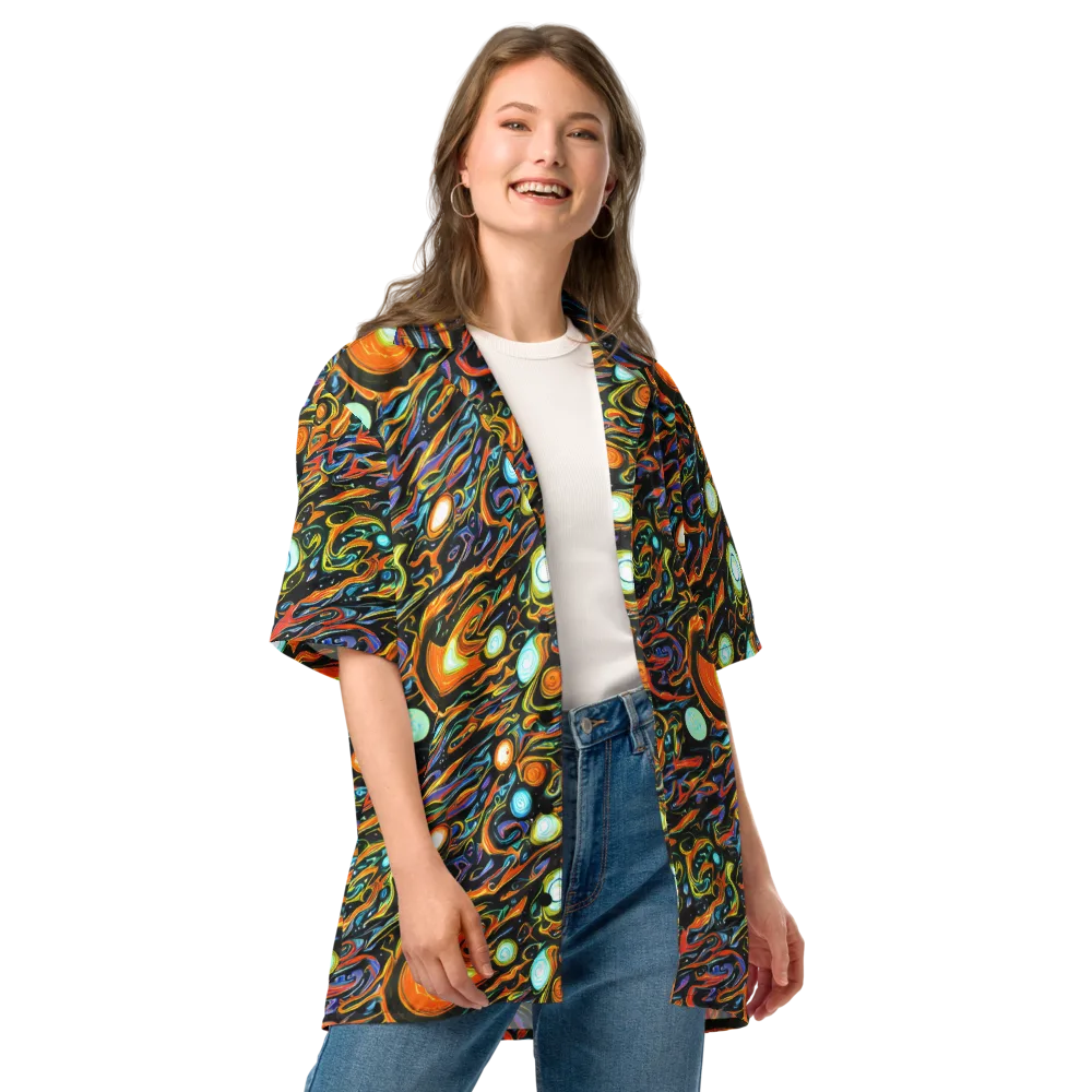 Solar Rush on Button Shirt — Front