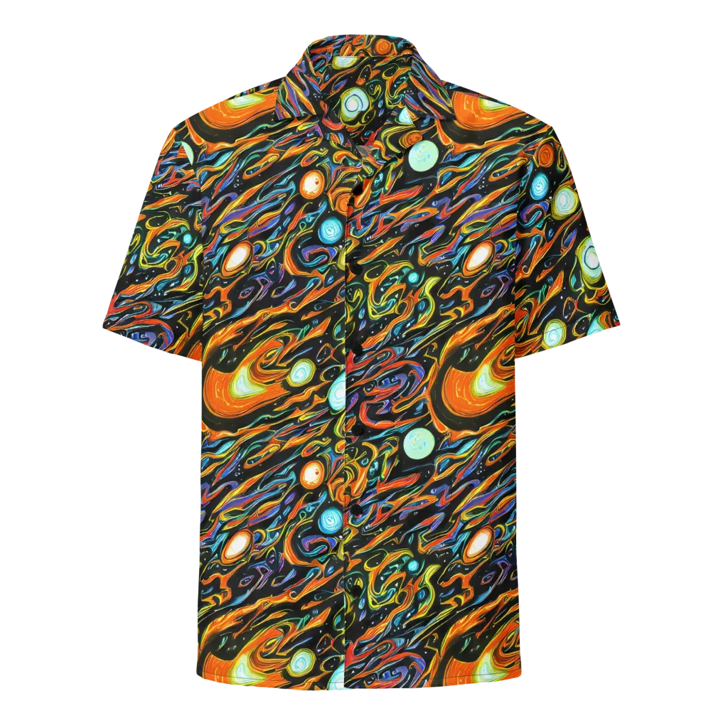 Solar Rush on Button Shirt — Front