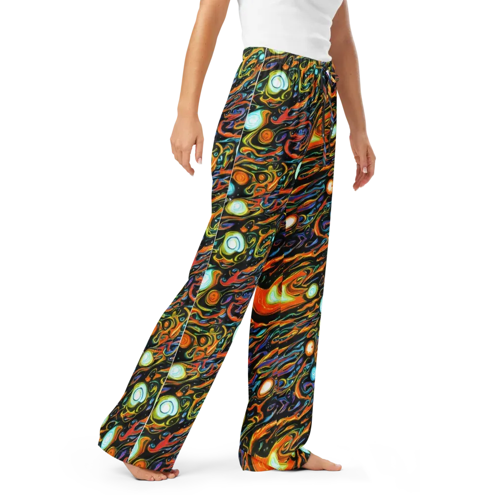 Solar Rush on Women's Pajama Pants — Right Front