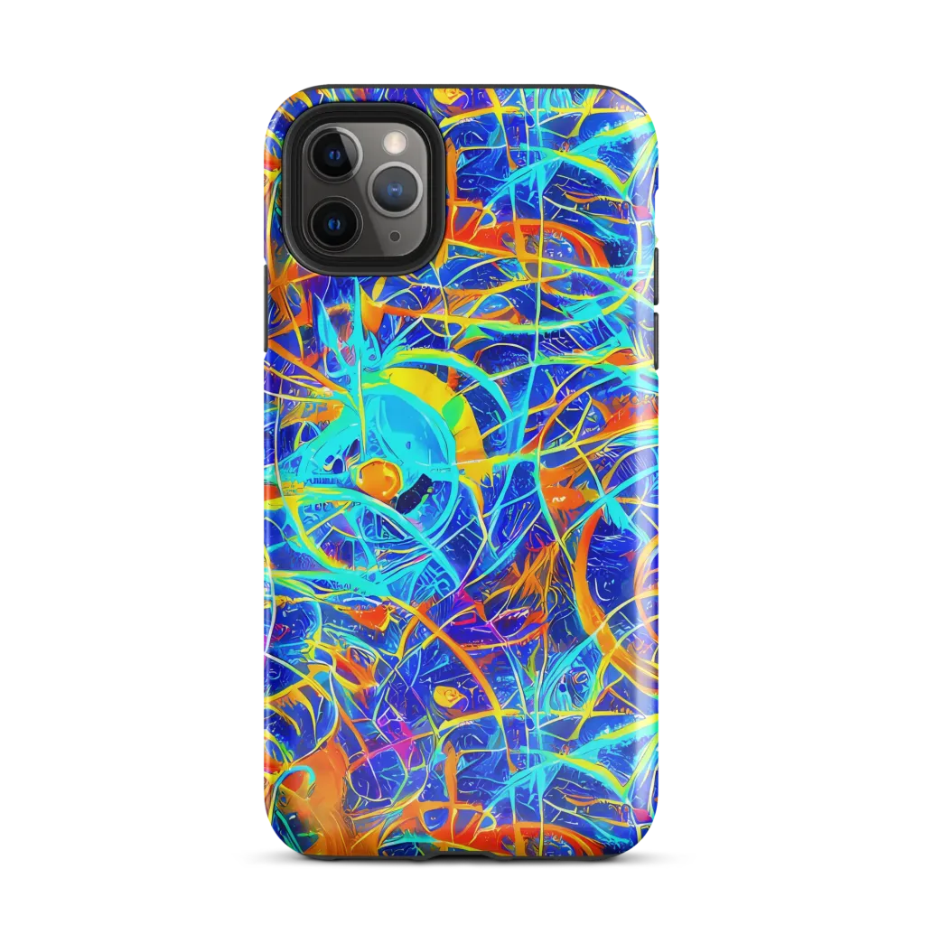 Neon Entanglement on Tough Case for iPhone® — Front