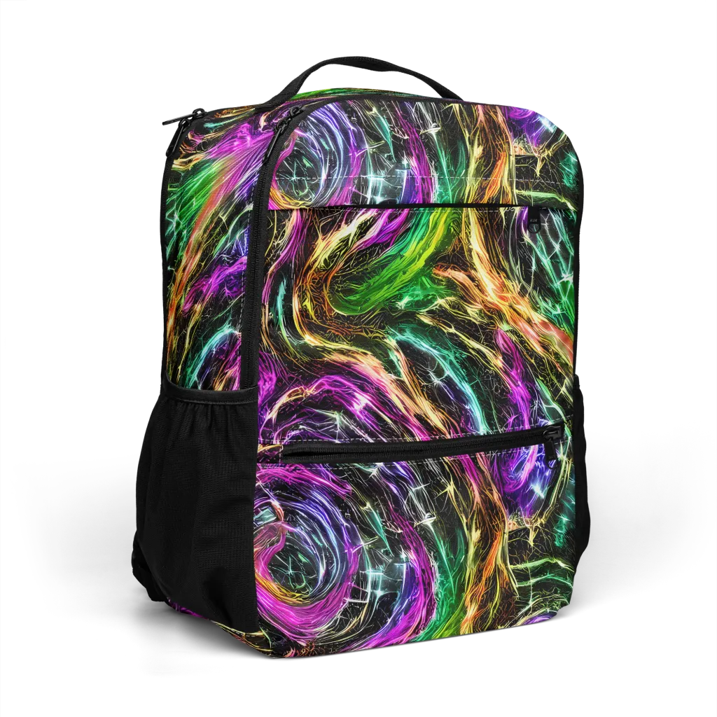 Liquid Riot on Utility Backpack — Right Front