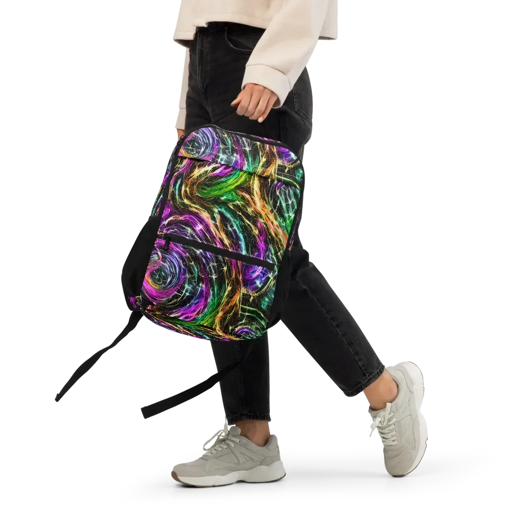 Liquid Riot on Utility Backpack — Front