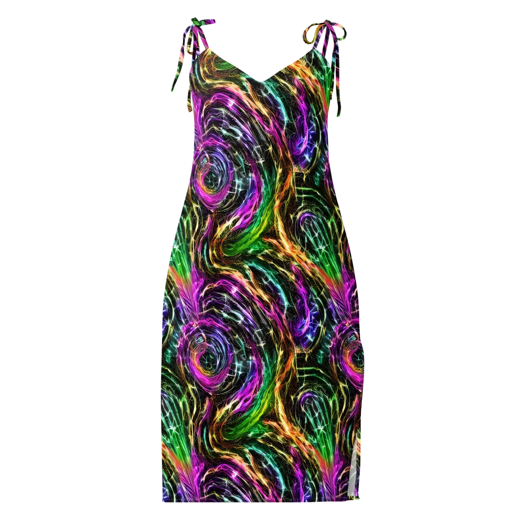 Liquid Riot on Slip Dress — Front
