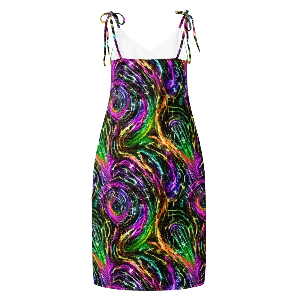 Liquid Riot on Slip Dress — Back