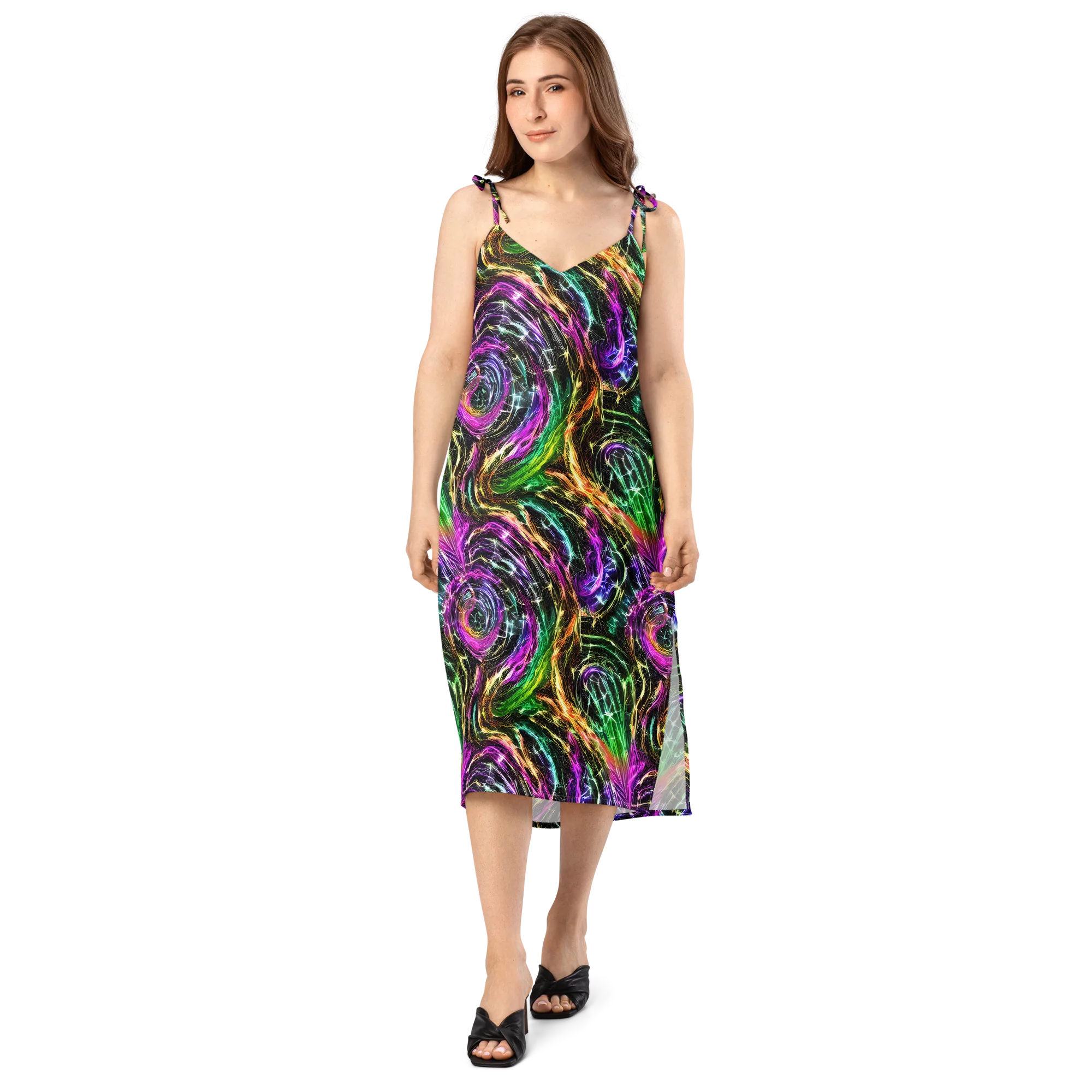 Liquid Riot on Slip Dress — Front
