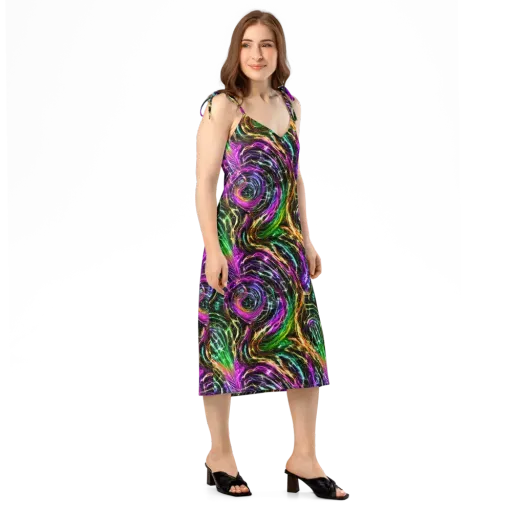 Liquid Riot on a Slip Dress