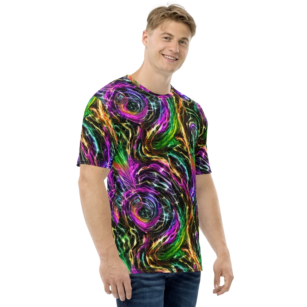 Liquid Riot on Men's Crew Neck T-Shirt — Right