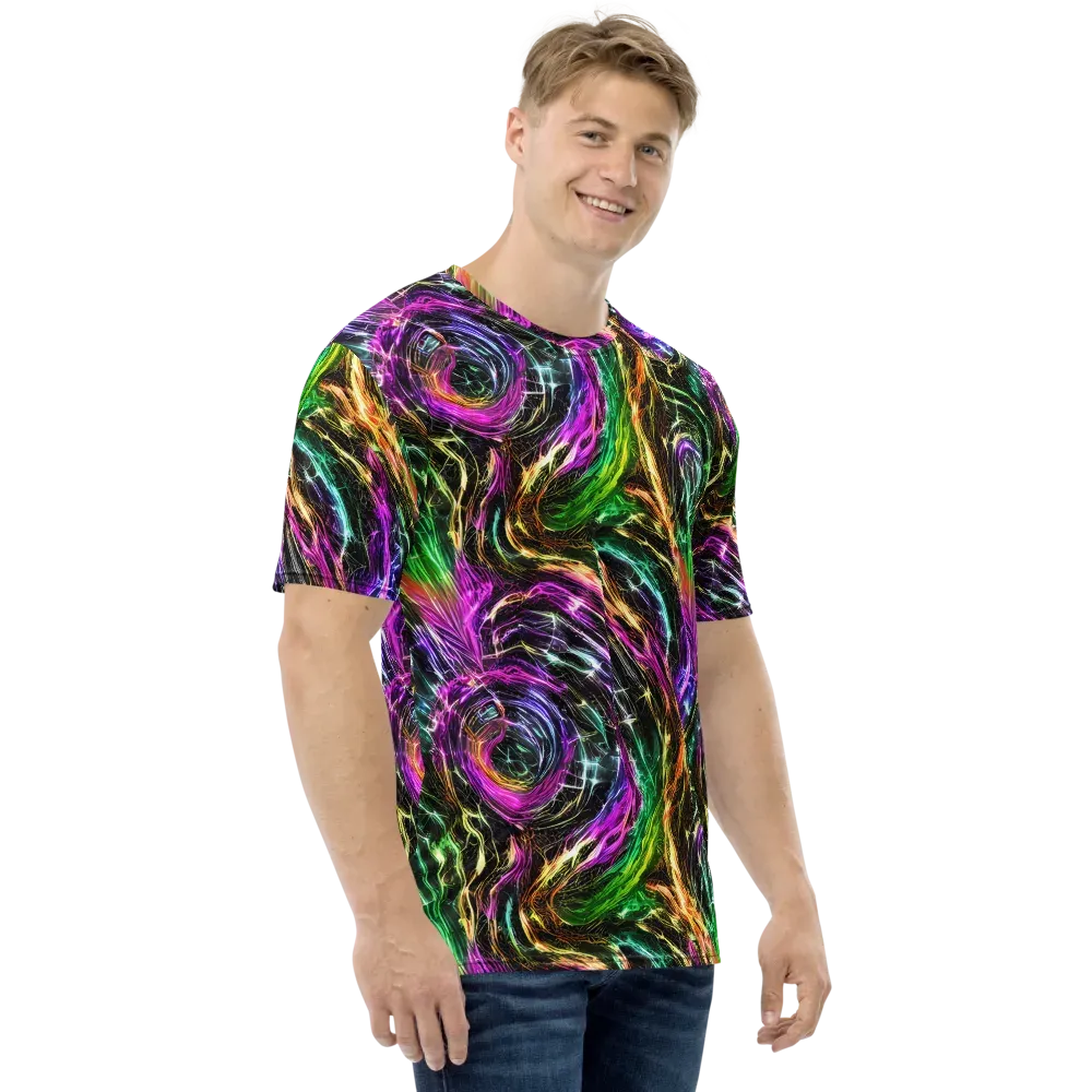 Liquid Riot on Men's Crew Neck T-Shirt — Right