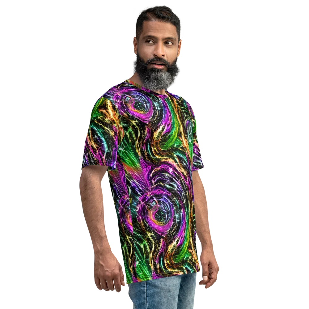 Liquid Riot on Men's Crew Neck T-Shirt — Right