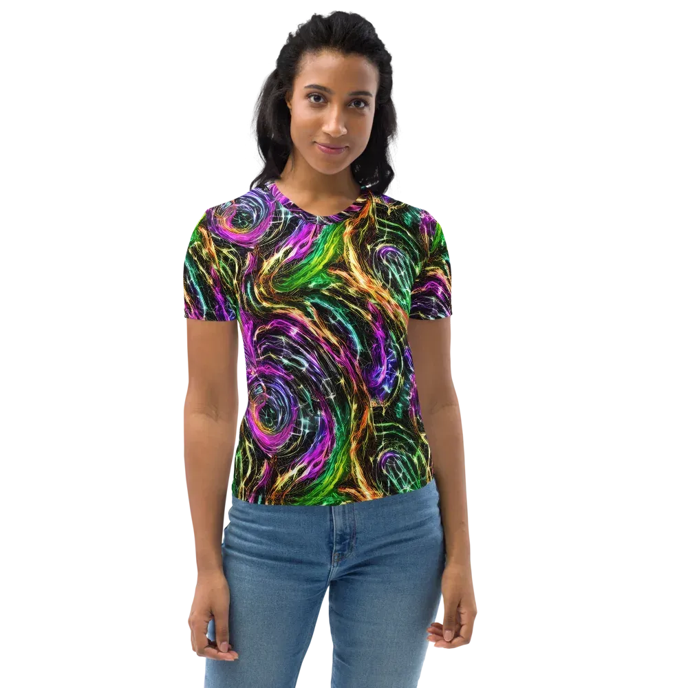 Liquid Riot on Women's Crew Neck T-Shirt — Front