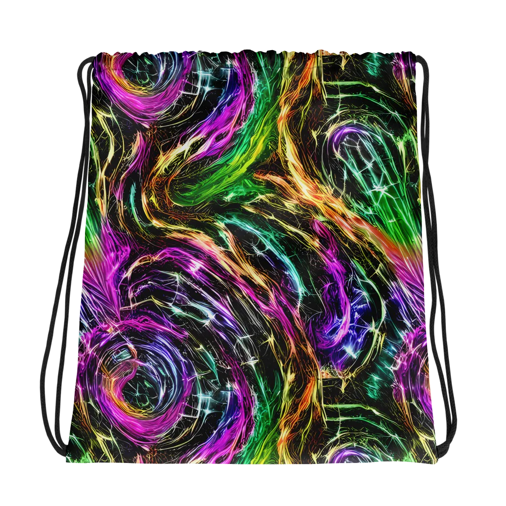Liquid Riot on Drawstring Bag — Photo