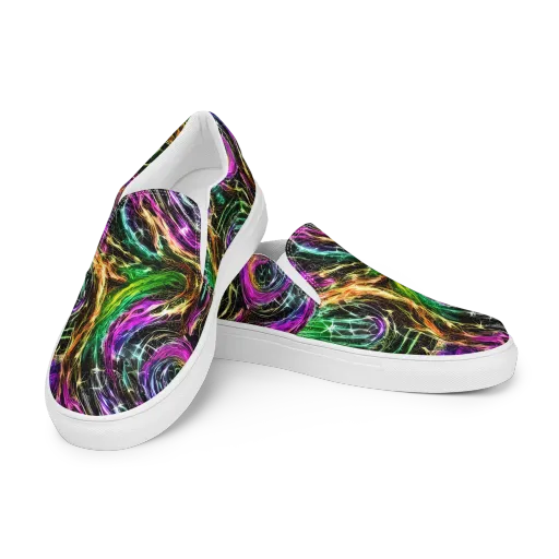Liquid Riot on a Women's Slip-On Canvas Shoes