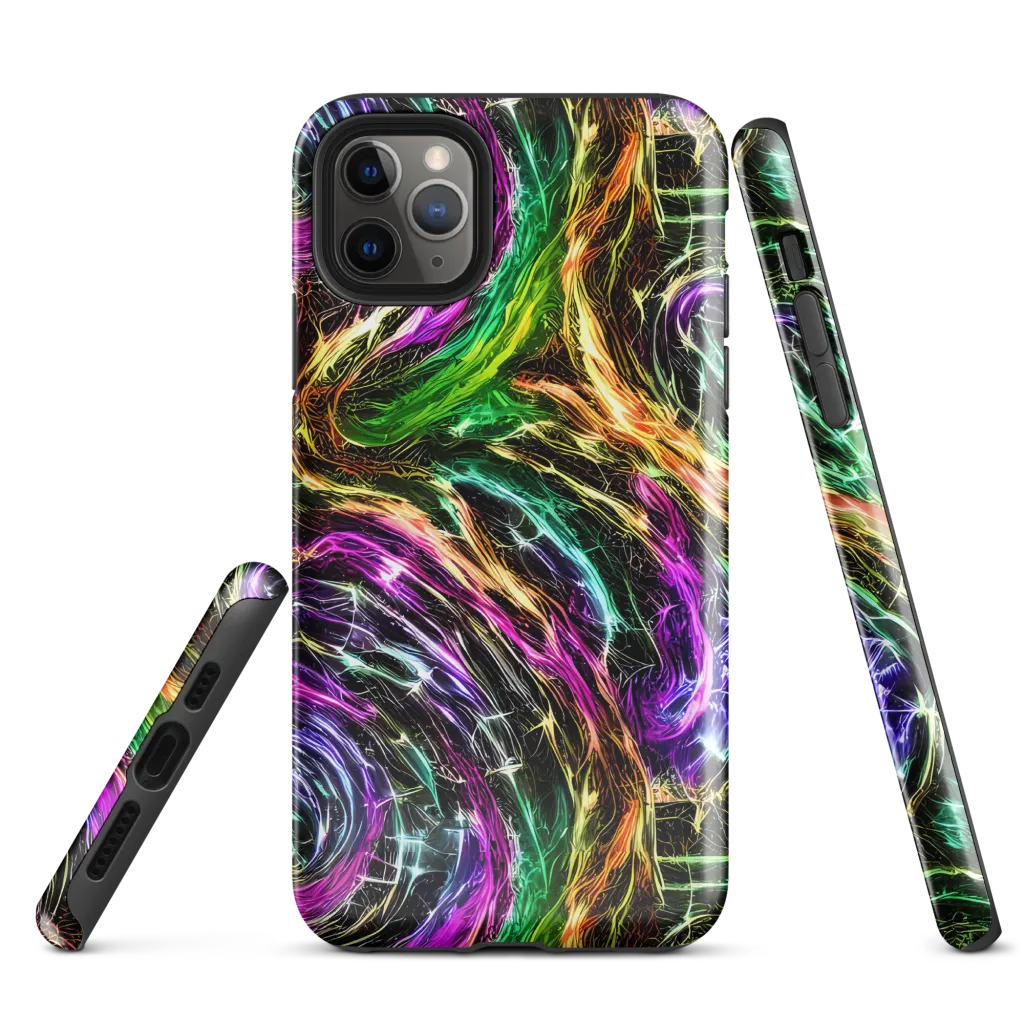 Liquid Riot on Tough Case for iPhone® — Front