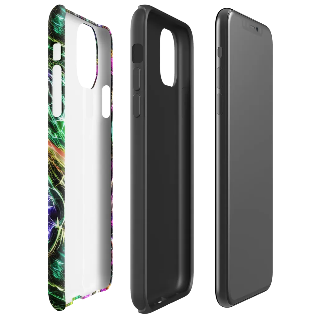 Liquid Riot on Tough Case for iPhone® — Right