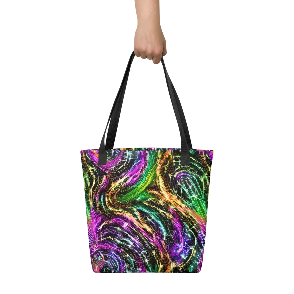 Liquid Riot on Tote Bag — Front