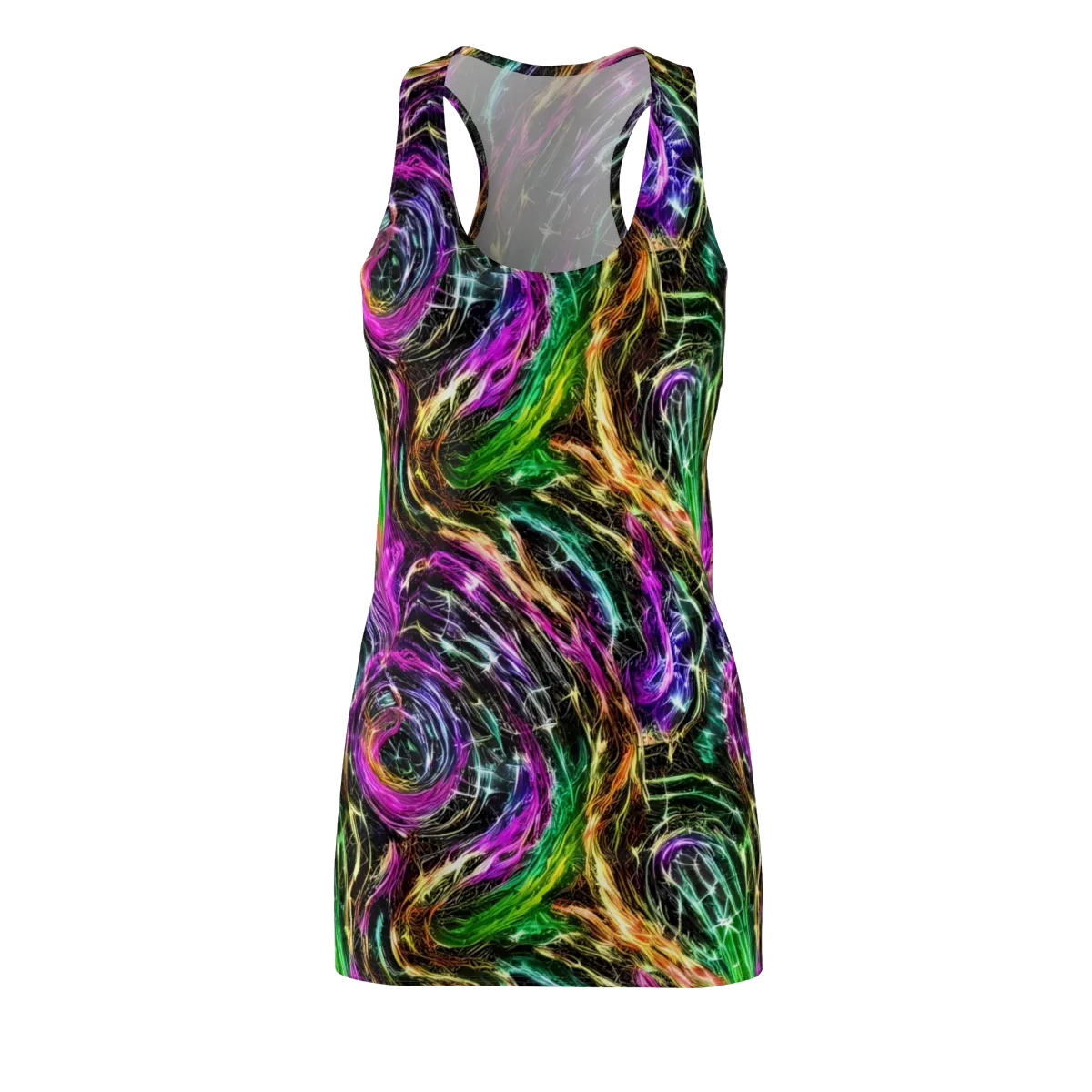 Liquid Riot on Racerback Dress — Front