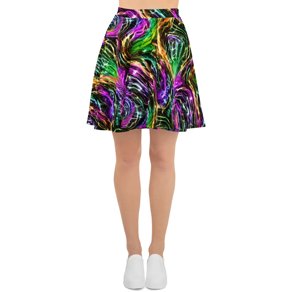 Liquid Riot on Skater Skirt — Front