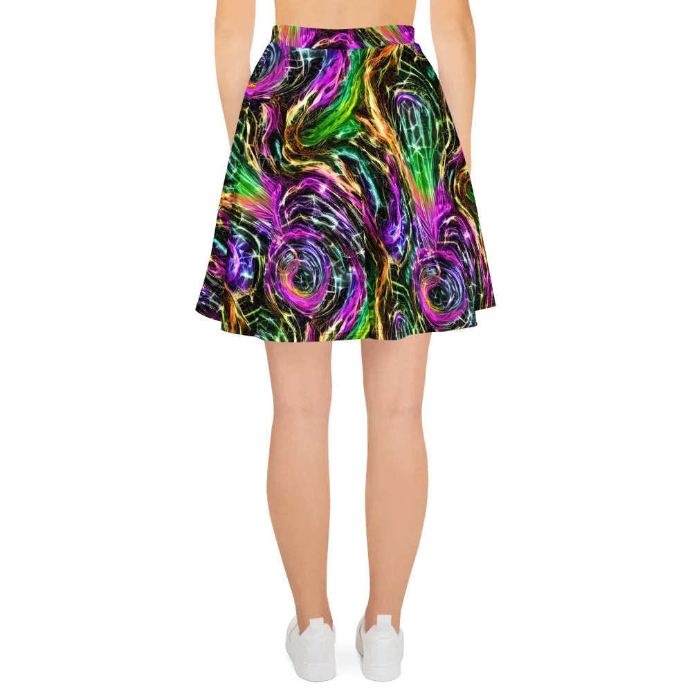 Liquid Riot on Skater Skirt — Back