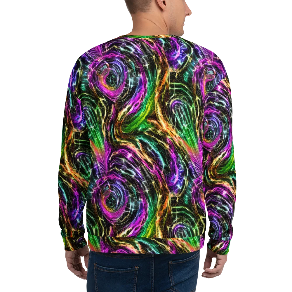 Liquid Riot on Sweatshirt — Back