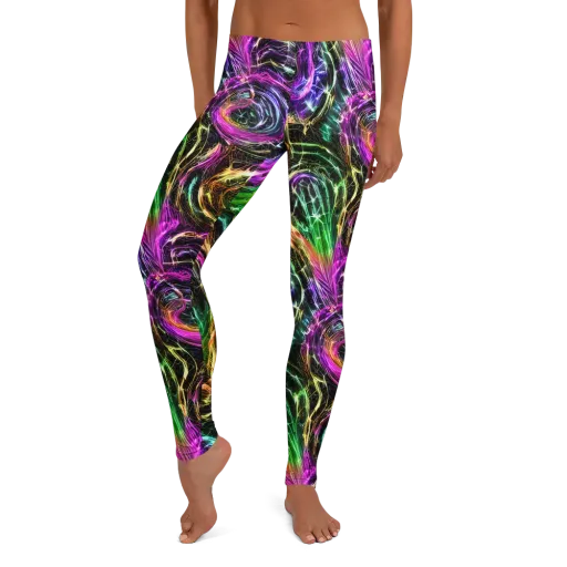Liquid Riot on a Leggings