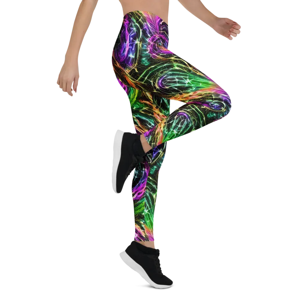 Liquid Riot on Leggings — Right